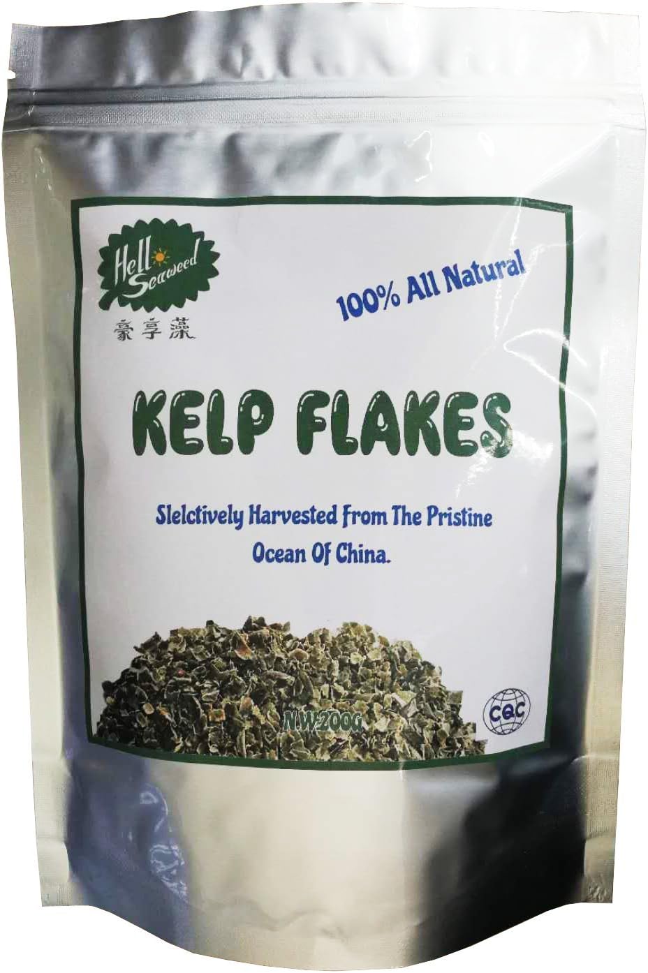 Organic Kelp Flakes,Kombu Seaweed 200G Amazon.co.uk Grocery