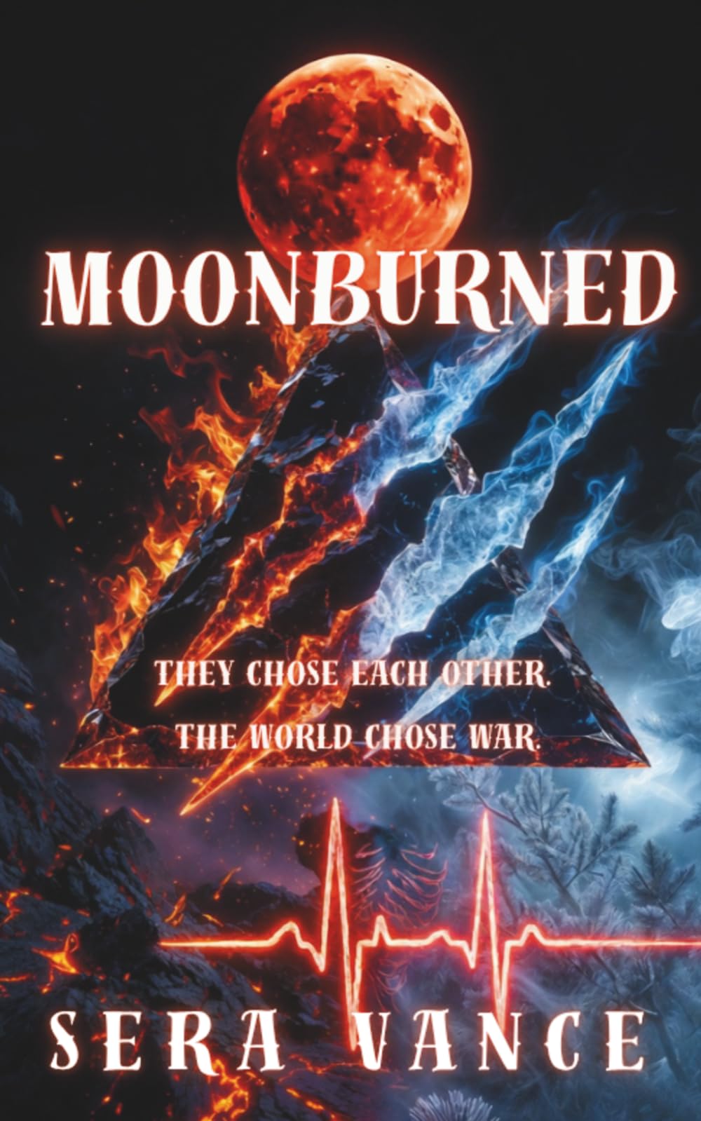 MoonBurned: A Dark MM+ Paranormal Romance (Why Choose, Fated Mates) (The Moonbound Series)