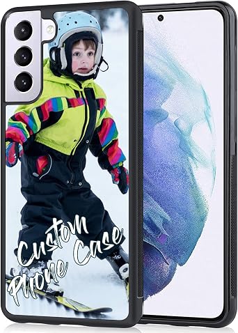 Personalized Photos Rubber Phone Case Compatible with Samsung Galaxy S26/S25/Edge/S24/S24 FE/S23 FE/S23/S23 Ultra/S23 Plus/S22/S22 Ultra/S22 Plus/S21 Ultra/S21 Plus/S21/S21 FE/S20 FE1 Collage