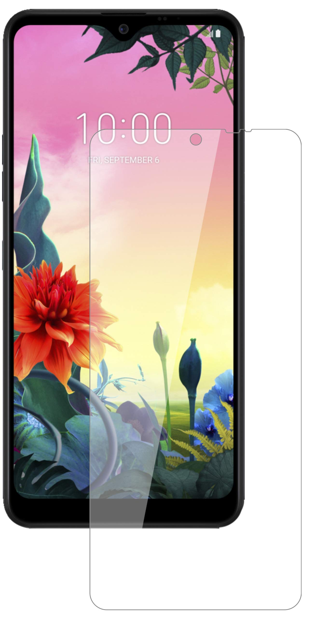 dipos I 2X Pellicola Protettiva Compatibile con LG K12 Plus