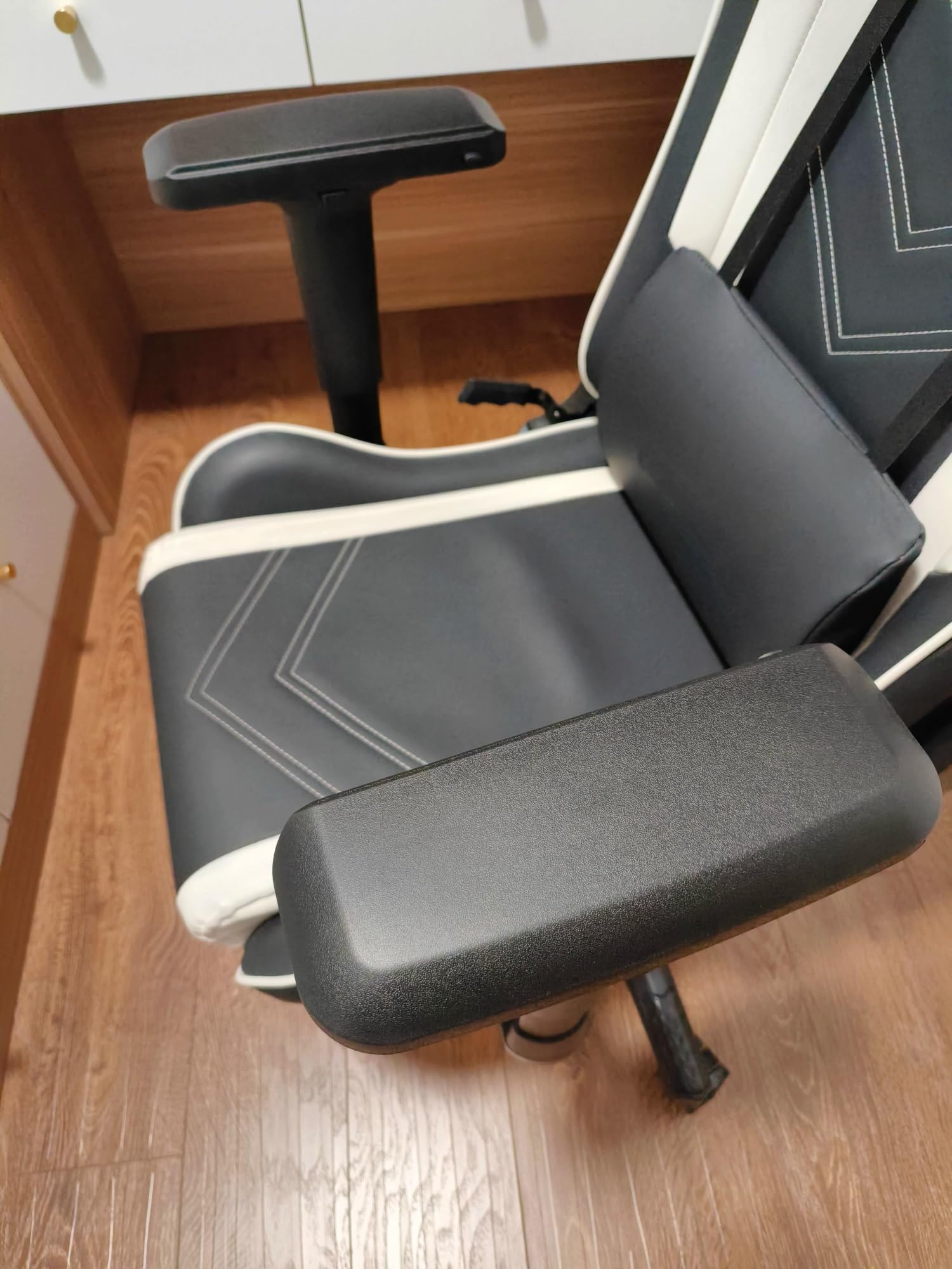 4D Armlehnen Armlehne Gaming Stuhl Ersatz Armlehne Verstellbar Ersatzteile Kompatibel Mit Dx Racer Racing Chair (Farbe : 4D 4 Holes, Size : A Pair)