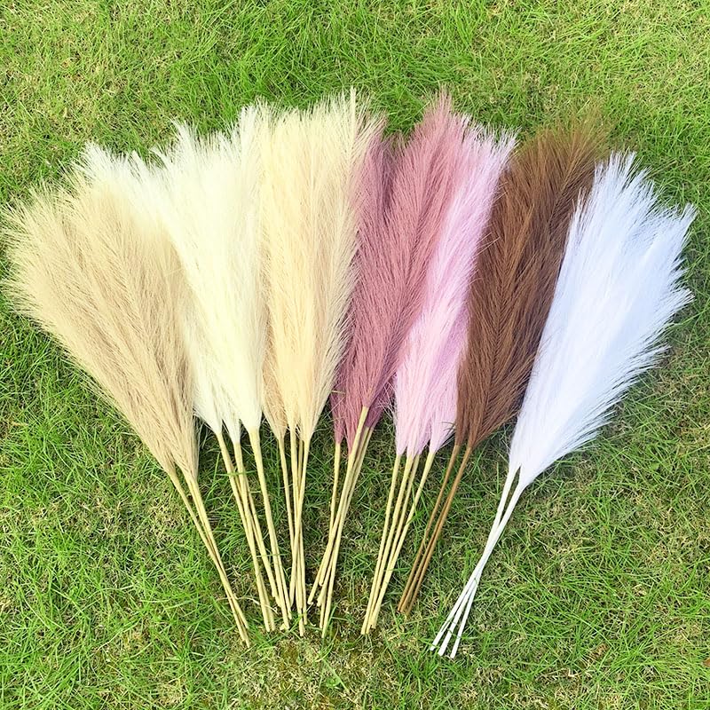 Pampas Grass Large 1PC Artificial Branch 110cm miniatura 4