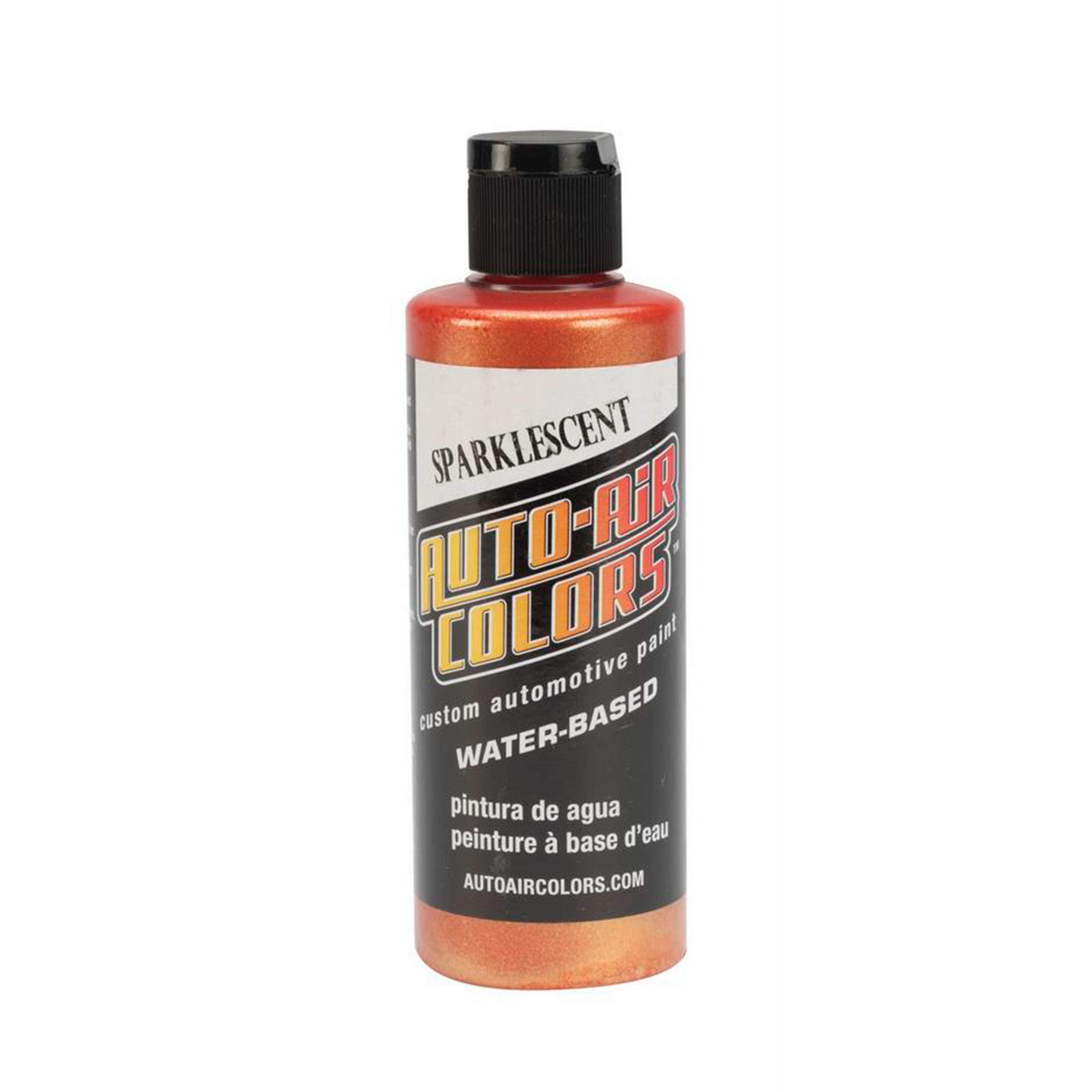 Peinture Sungold Orange 4593 Createx anti-bouchage pour customisation nette 120 ML