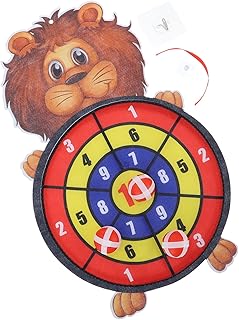 INOOMP 1 Set Goo Ball Target Kidcraft Playset Parent-Child Interactive Toy Cloth Art Toy Shooting Sticky Target Toy Flannel Parent-Child Sticky Target Kids Toys