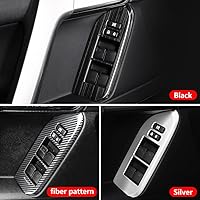 Vista 3 de Para Toyota Land Cruiser Prado 150 2010-2023 2020 2021 2022 Panel de control de botón de puerta interior Accesorios de modificación decorativa