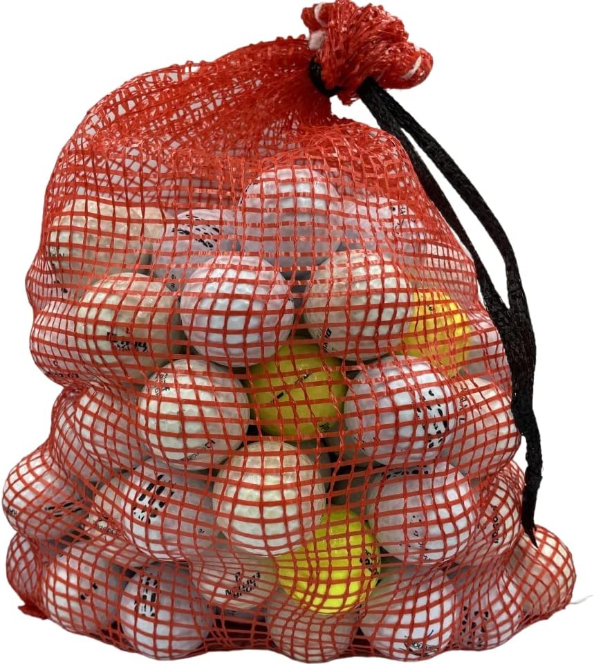 Golf Ball Planet 100 Shag/Practice/Hit Away/Range Used Mix in Mesh Bag -