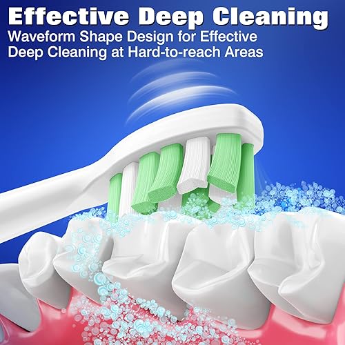 Miniatura 4 de Cabezales de repuesto para cepillo de dientes Philips Sonicare DiamondClean ProtectiveClean 4100 5100 6100 C2 G2 Cabezales de cepillo de dientes