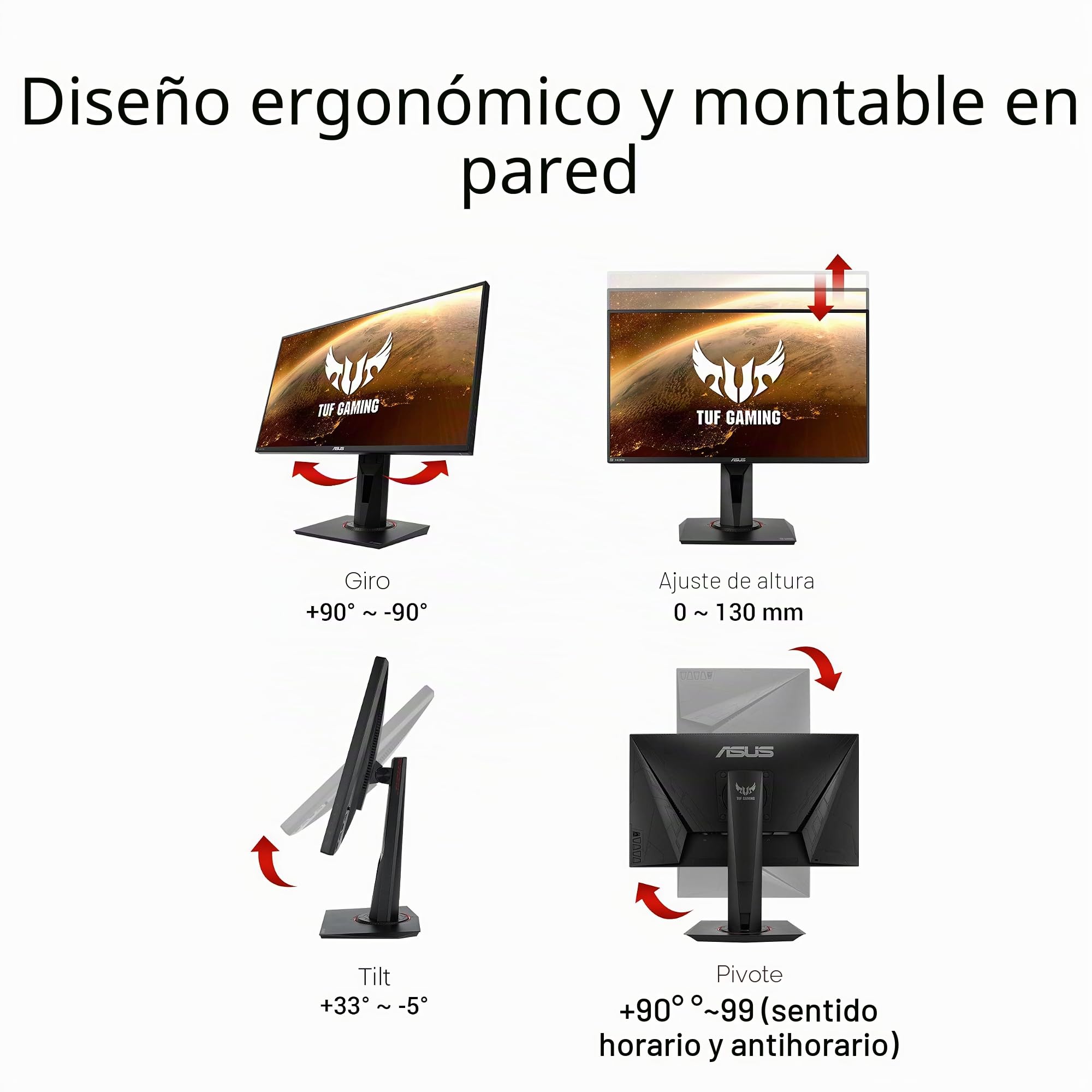 ASUS TUF VG258QM - Monitor Gaming de 24.5
