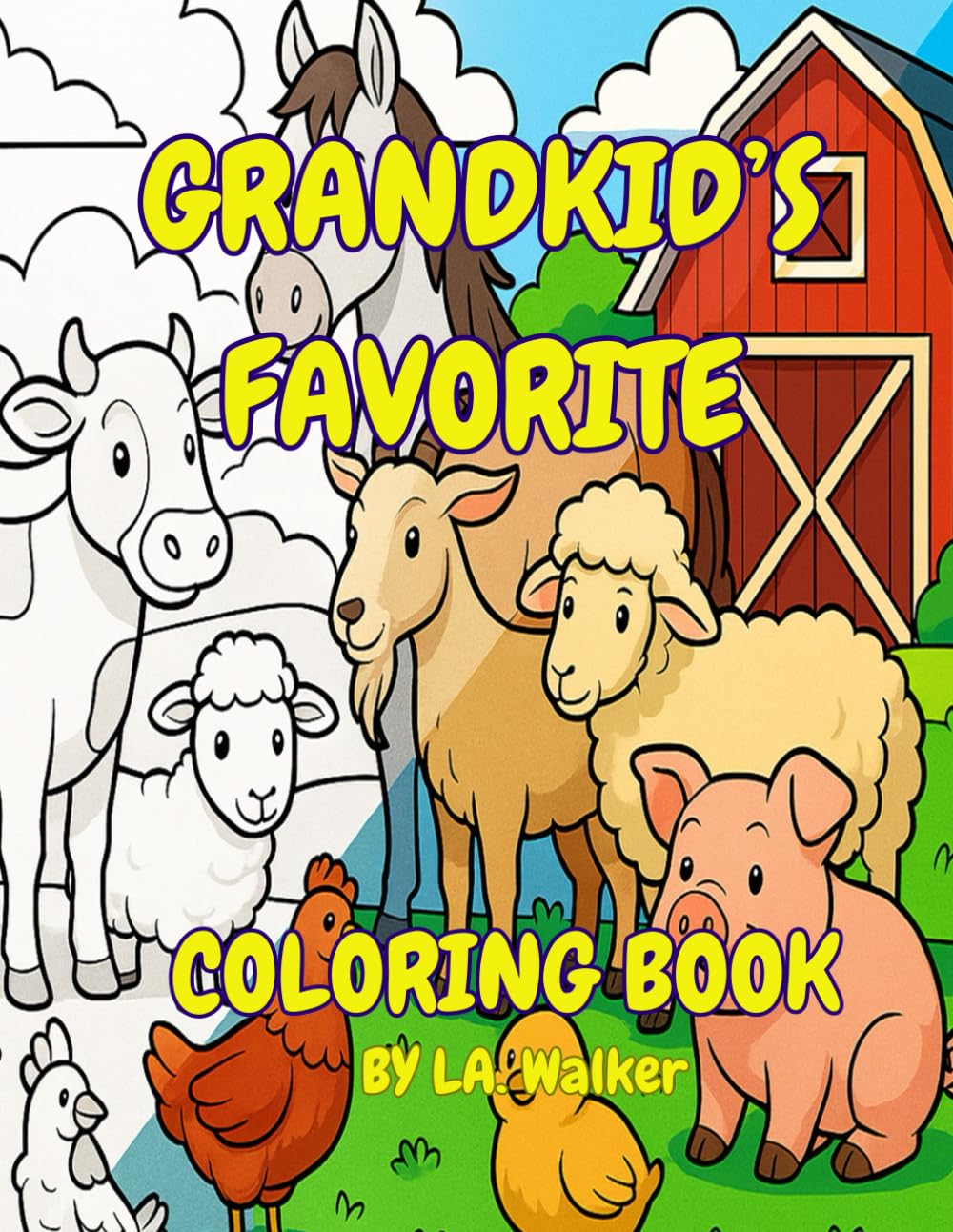 Grandkid's Favorite Coloring Book