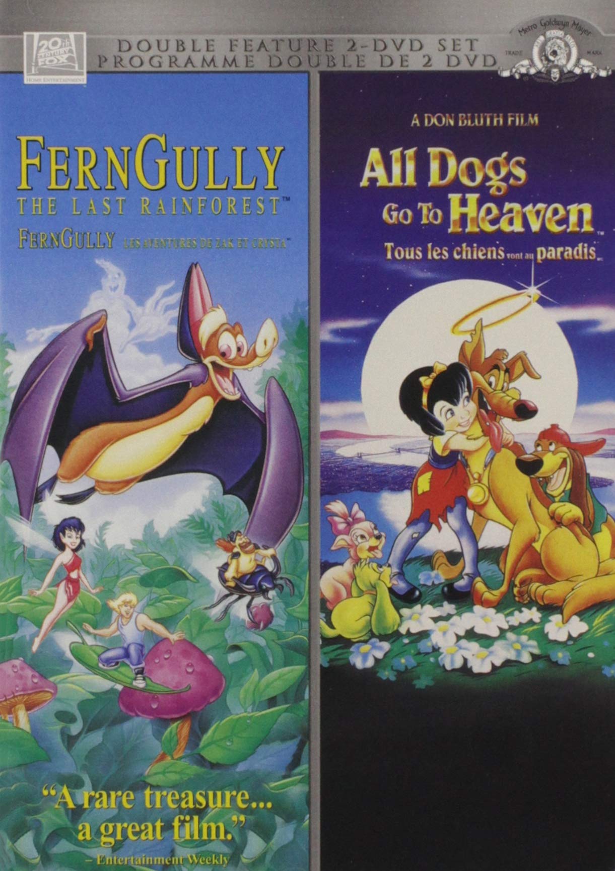 Ferngully / All Dogs Go to Heaven [DVD]
