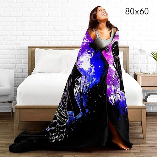 Miniatura 6 de Manta de anime ultra suave de franela de forro polar de dibujos animados, decoración del hogar, ropa de cama, sofá para niños y adultos, regalo de