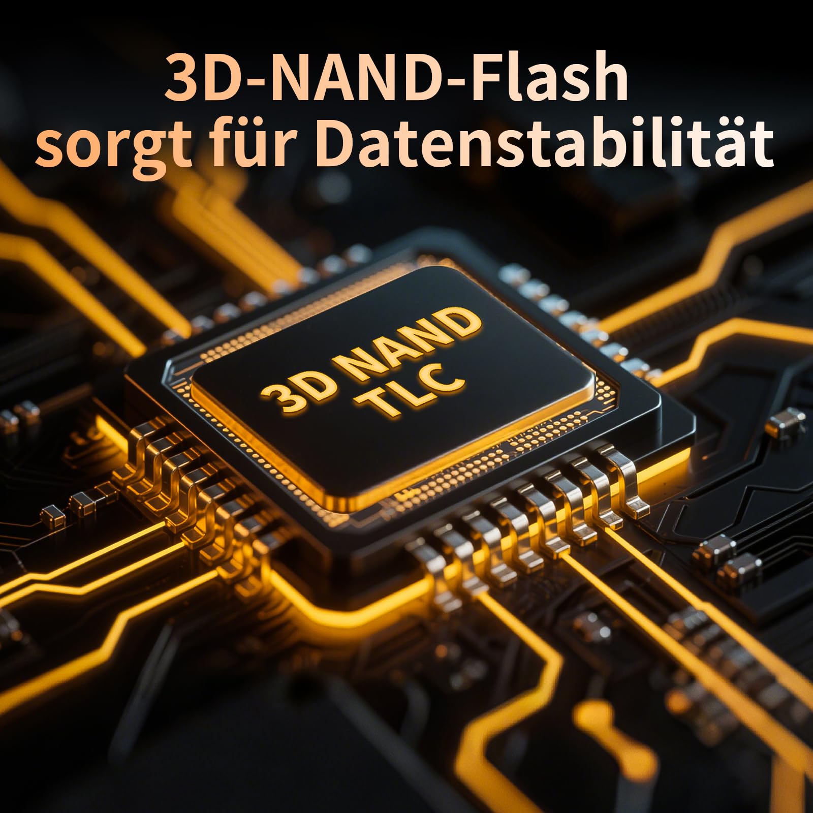 Ediloca SSD 1TB, SSD Festplatte Intern, 2.5" SATA III, bis zu 550MB/s, 3D NAND TLC, Kompatibel mit Laptop und PC-Desktop(ES106 Black)