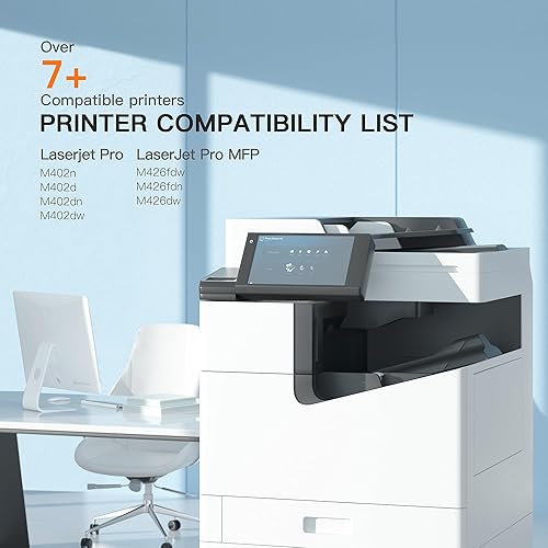 Vista 56 de E-Z Ink Cartucho de tóner compatible TN433 de repuesto para Brother TN433 TN-433 TN433bk TN431 para usar con impresora Brother MFC-L8900Cdw