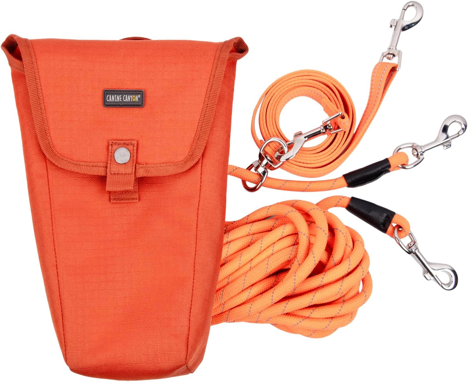 CANINE CANYON Dog Run, 40ft Portable Tie Out Cable with