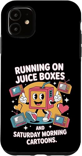 Miniatura 8 de Juice Boxes & Cartoons – Retro Nostalgia for 90s Kids Case for iPhone 15 Pro