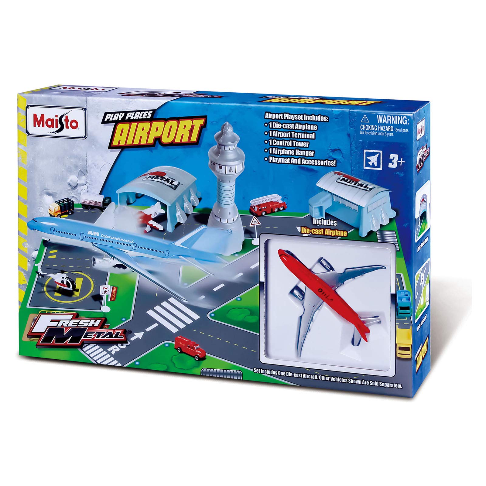 Maisto Diecast Fresh Metal Tailwinds Tower Playset 11010