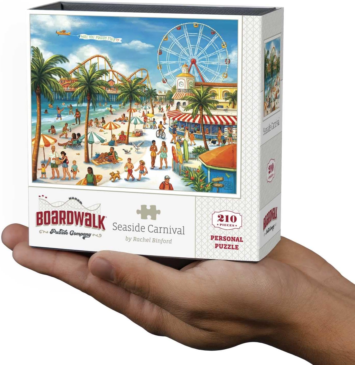 Seaside Carnival by Boardwalk - Personal Puzzle - 210 Piece