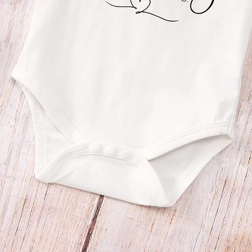 Vista 6 de Enterizo de manga corta para bebé para el primer día del padre, mameluco de manga corta para bebés de 3 a 18 meses