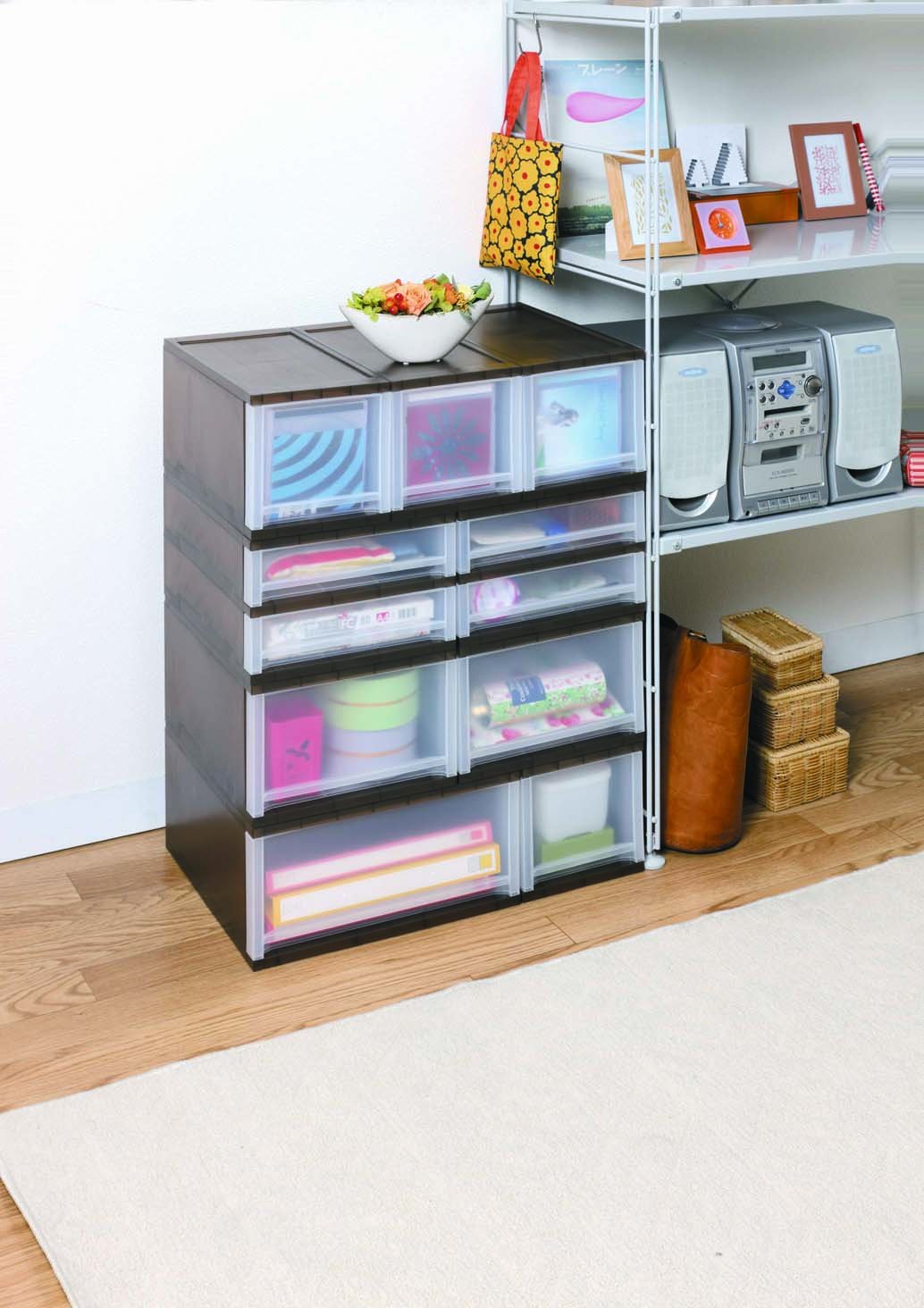 コンビネーションケース Amazon.com: Drawer Case Brio White