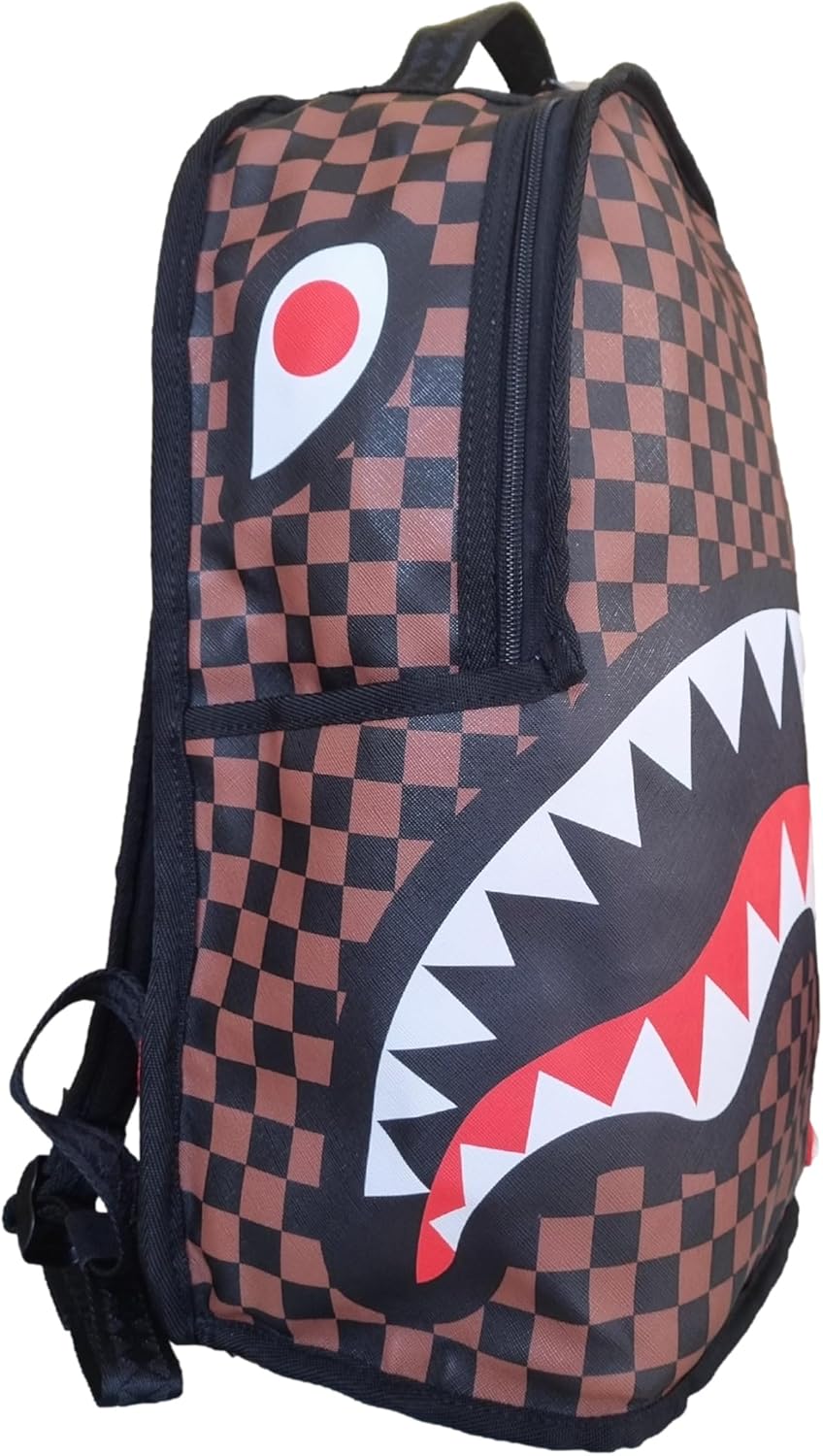 SPRAYGROUND Limited Edition Reversible Backpack 910B7342NSZ Inverted Shark Pocket