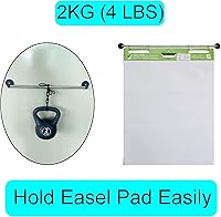 Vista 4 de YYST Type-A - Soporte para caballete de 29 pulgadas, hoja de caballete magnético, papel con imanes (1)