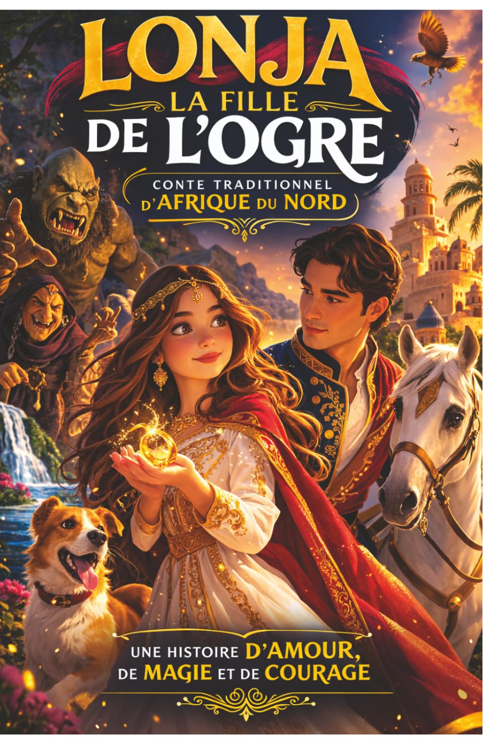 Lonja la fille de l’ogre: Conte traditionnel d’Afrique du Nord