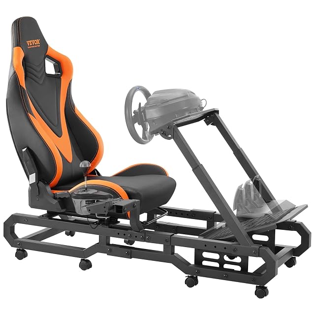 Soporte para Volante de Carreras VEVOR con Ruedas para Logitech G923/G920/G29
