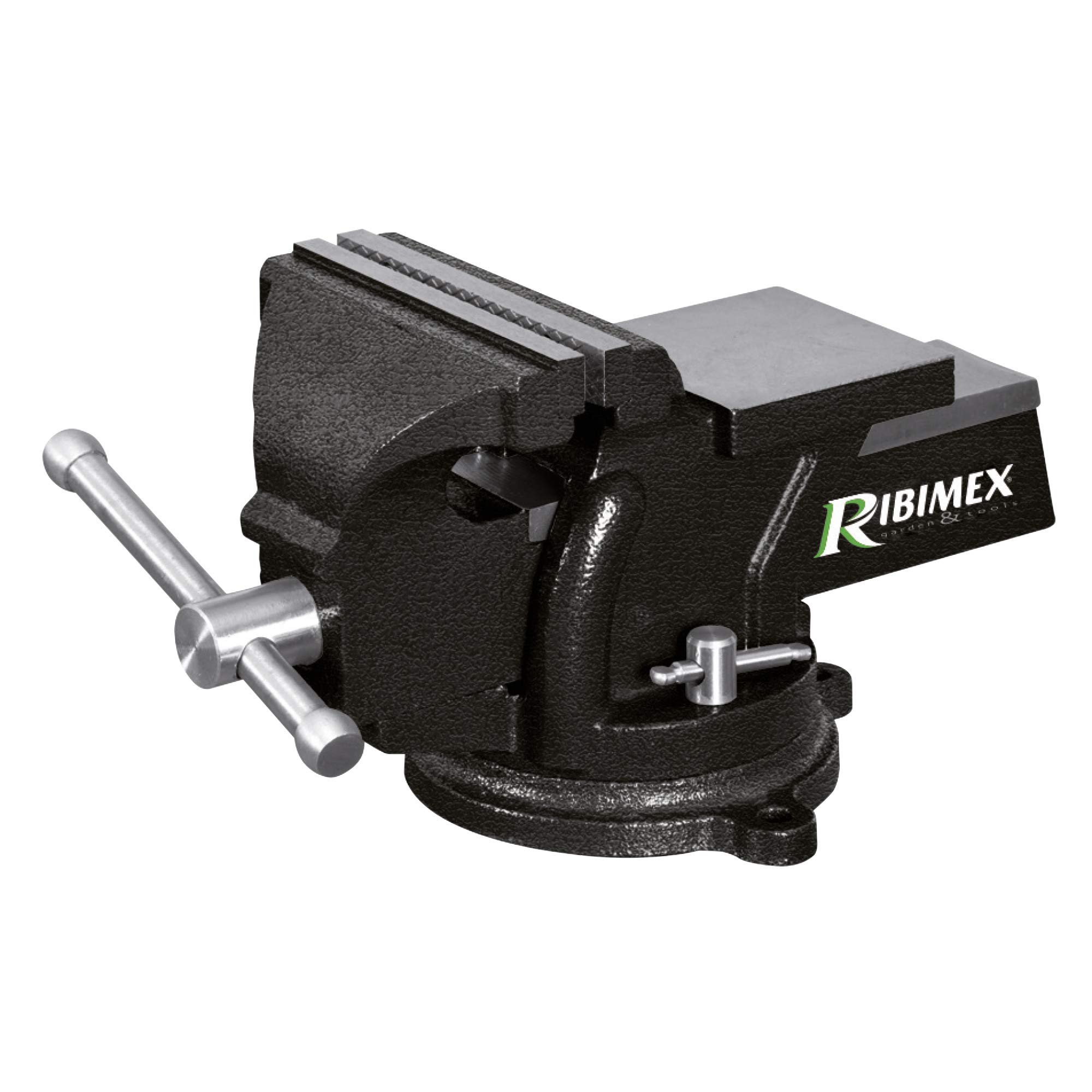 Ribitech - Etau en fonte 150 mm, mâchoires acier - PRETAU150 - Ribitech