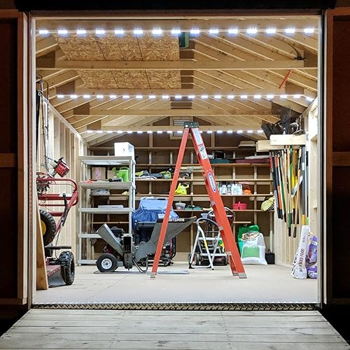 Miniatura 2 de Orifort Luz interior de furgoneta de 12 V, luces LED de techo para furgoneta, RV y barcos (100 módulos, 300 LED, blanco)