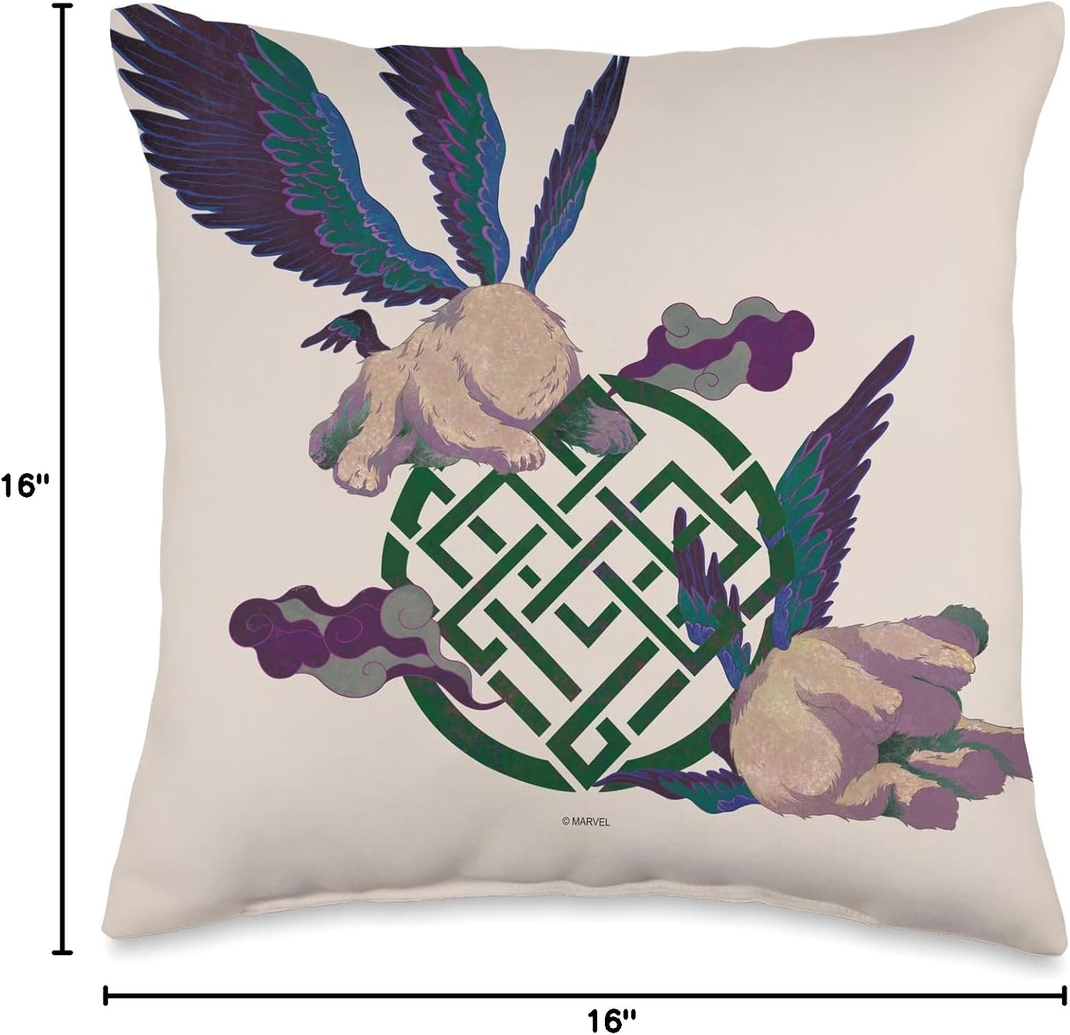 Marvel Shang-Chi and The Legend of the Ten Rings Morris Throw Pillow