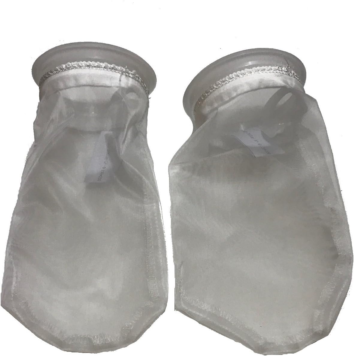 Nylon Mesh Filter Sock -200Micron- Aquarium Filter/Media Bag - 2 Filters