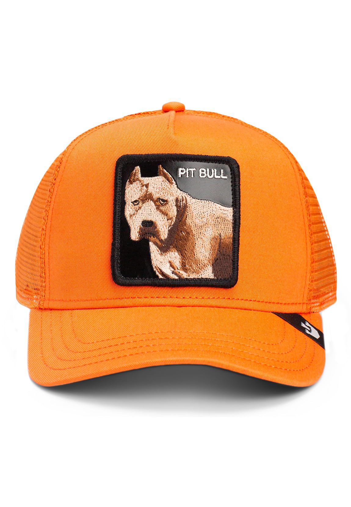 Goorin Bros. Trucker Cap The Dog Pitbull Orange Size: One Size, orange, One Size