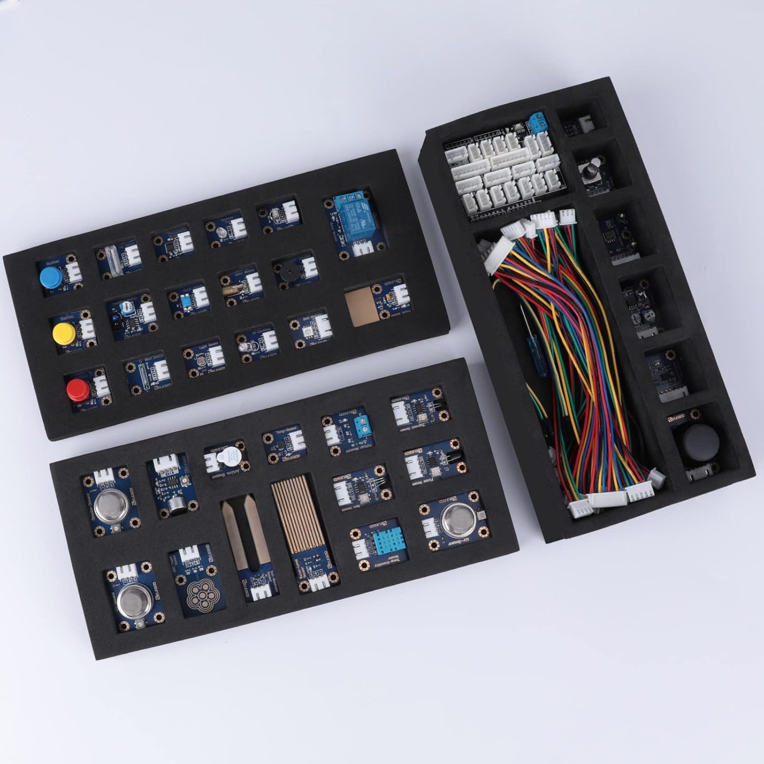 ELEGOO 37 in 1 Sensor Modules Kit V3.0 with Tutorial Compatible with Arduino IDE UNO R3 MEGA Nano