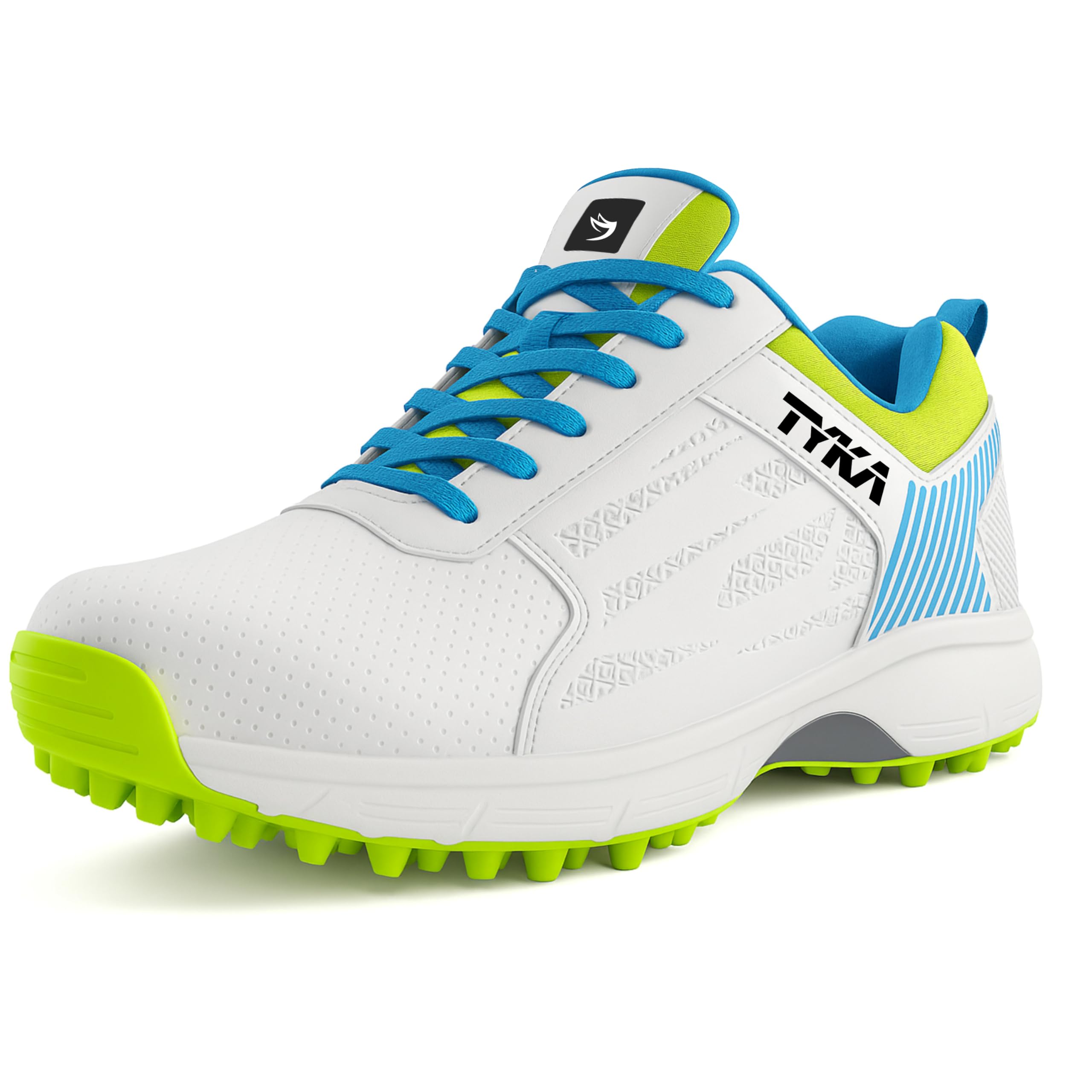 TYKA Velocity Cricket Shoes | Professional Rubber Stud Cricket Footwear for Men Navy Blue-image-10