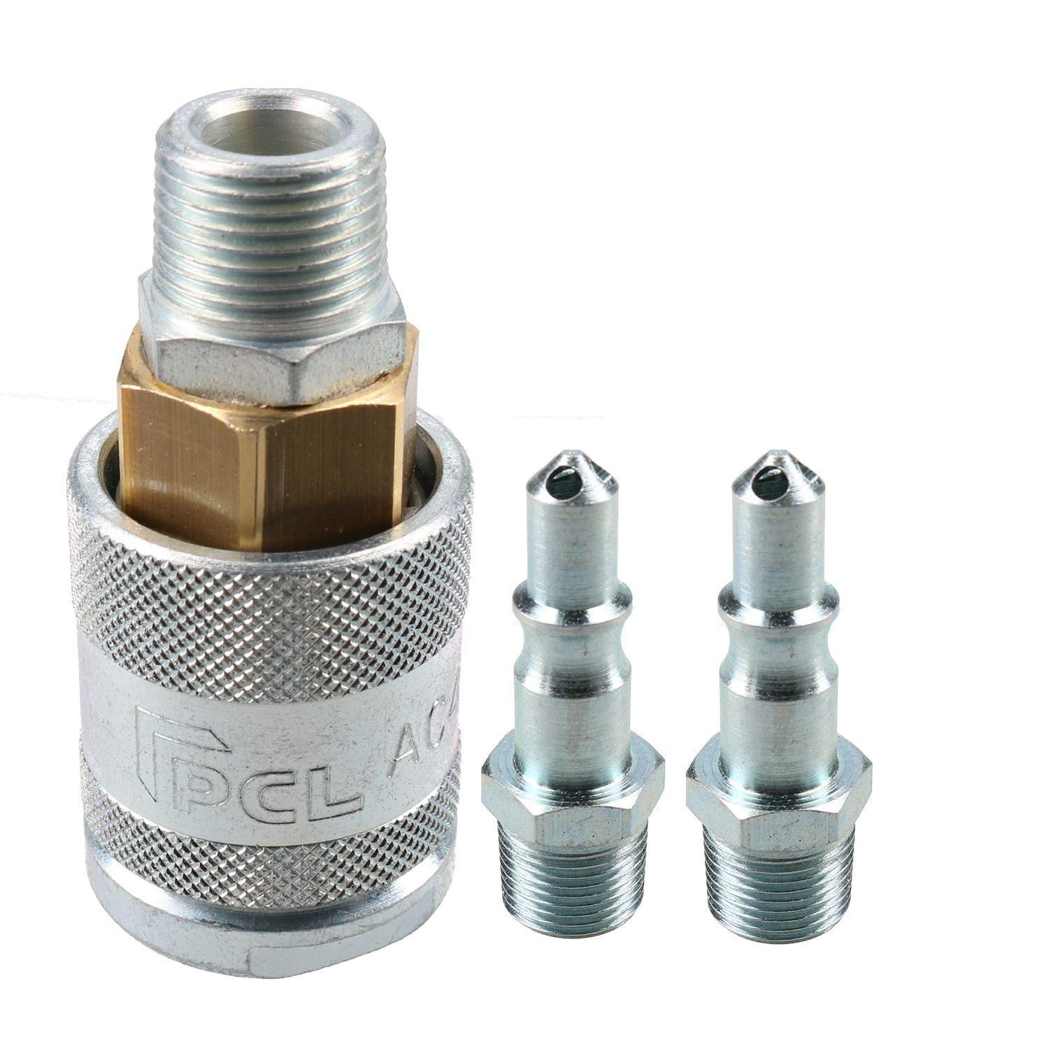 PCL 60 weibliche Kupplung 3/8" BSP-Aussengewinde & mannliche Verschraubungen