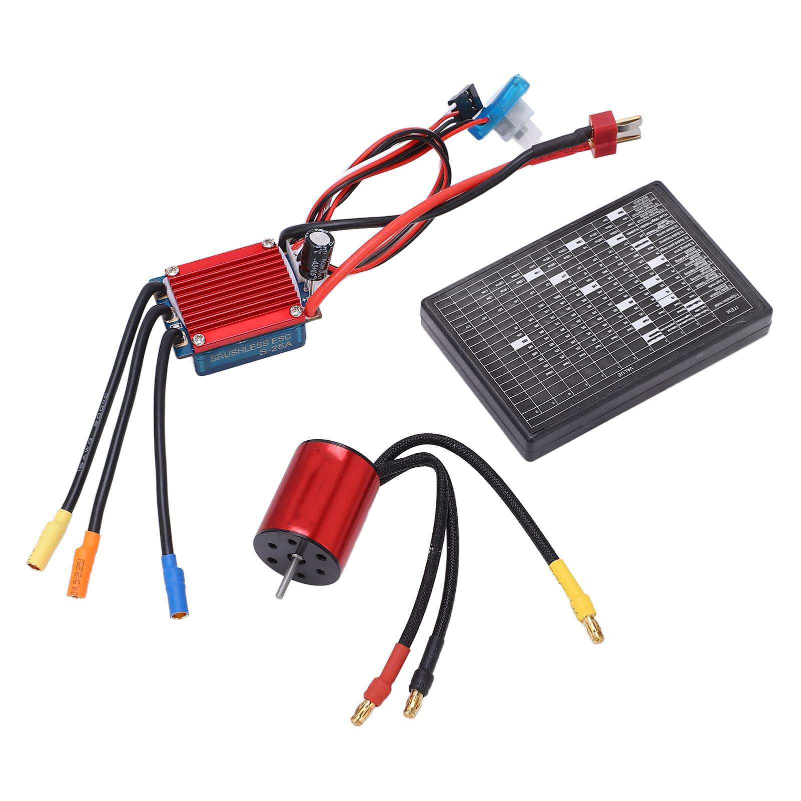 Amazon.co.jp: 2430ブラシレスモーターキット、RCブラシレスモーターと