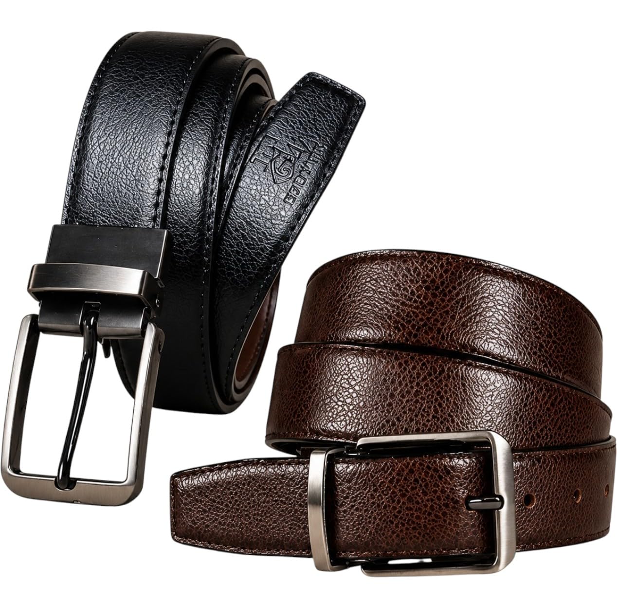 evocate Premium Vegan Leather Belt Formal/Casual Reversible Belt For Men/Boys | Fits up to 45 Inches Waist | Ideal Gift with Premium Packaging-picture-50