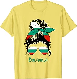 Bulgaria Girl Bulgarian girl Bulgaria woman flag T-Shirt