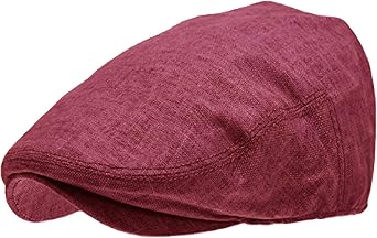 Mens Linen Flat Ivy Gatsby Summer Newsboy Hats