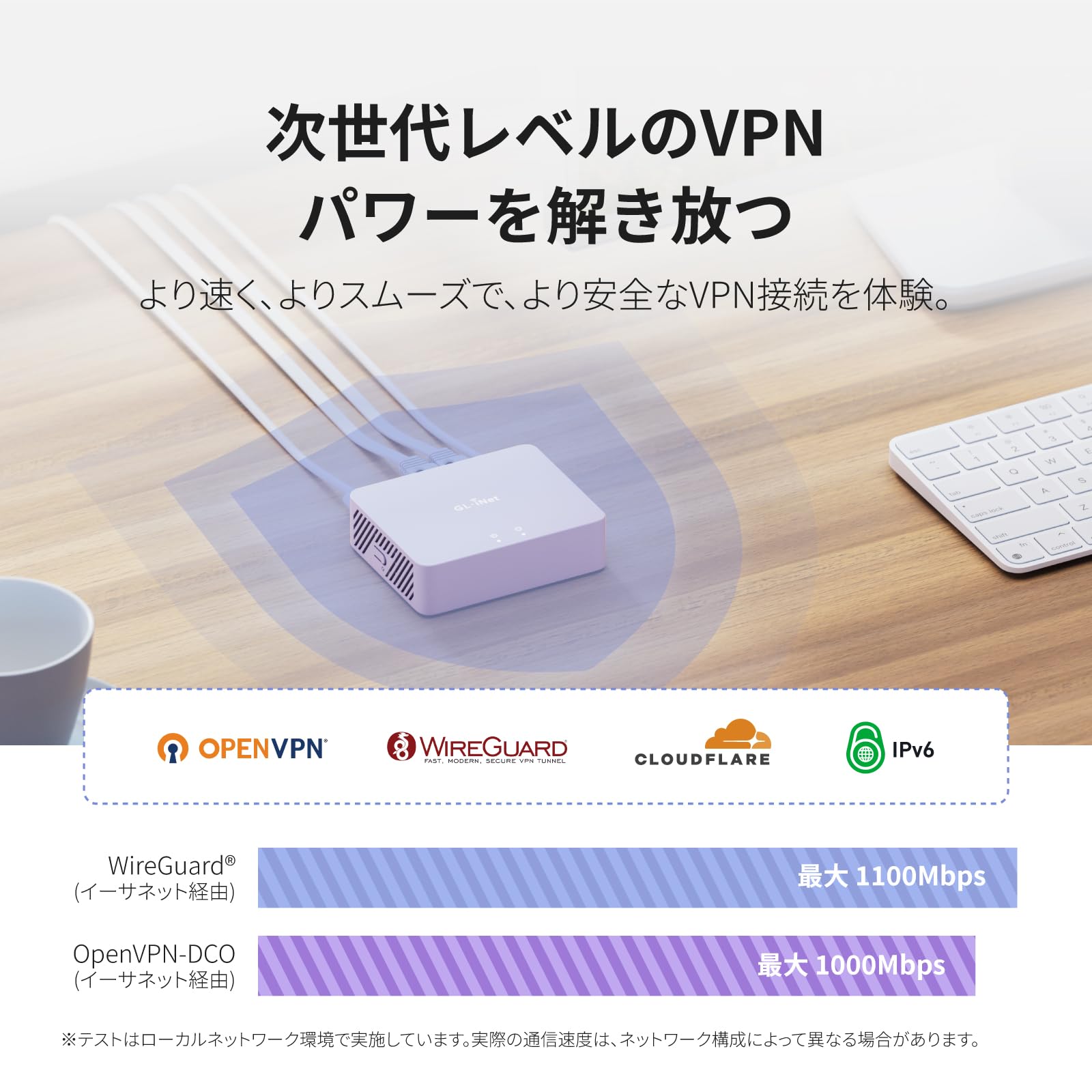 Amazon.co.jp: GL.iNet MT5000 (Brume 3) 有線接続専用 高速VPN
