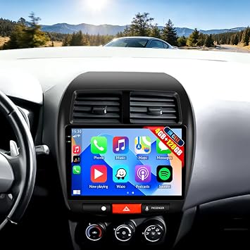 4G+128G Car Stereo Radio for Mitsubishi Outlander Sport RVR 2011-2017 / ASX 2013-2015, Wireless CarPlay Android Auto 10 Inch Incell 1280*720 Touch Screen Head Unit with GPS Bluetooth FM Backup Camera