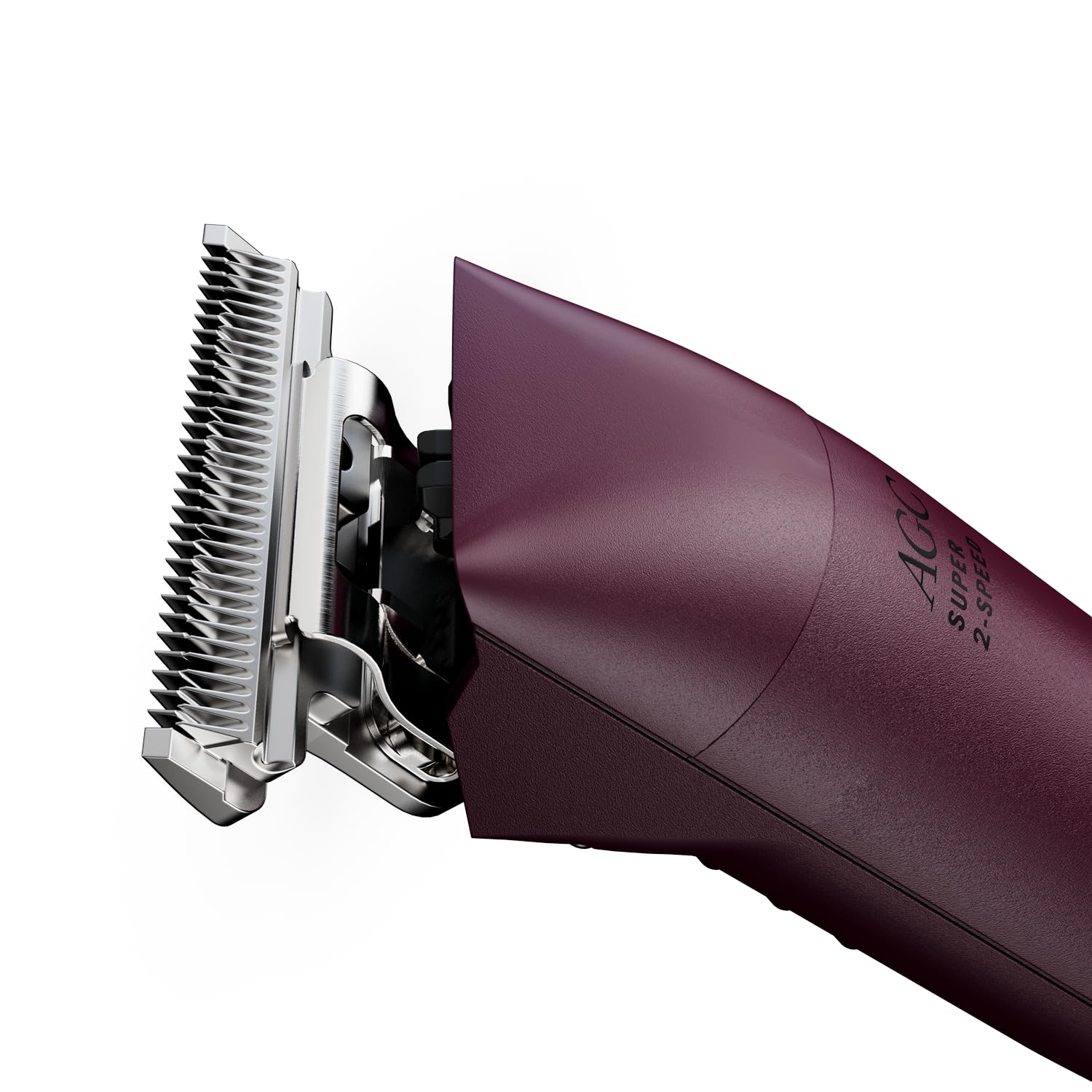 Andis 23330 - Tosatrice professionale AGC Super a 2 velocità con lama staccabile, design fresco e silenzioso, include lama ultra Edge T-84 per una completa toelettatura del cavallo, colore: bordeaux