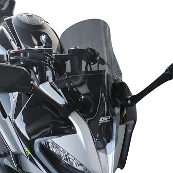 GP Kompozit Cam Cam Şeffaf CFMOTO 250SR / 300SR 2020-2023 42 cm için Uyumlu