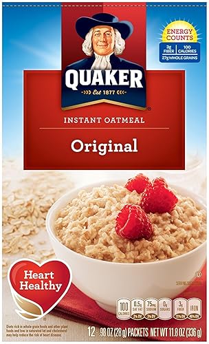 Miniatura 33 de Quaker, Cuadrados de Avena, Miel y Nuez, 14.5 Oz