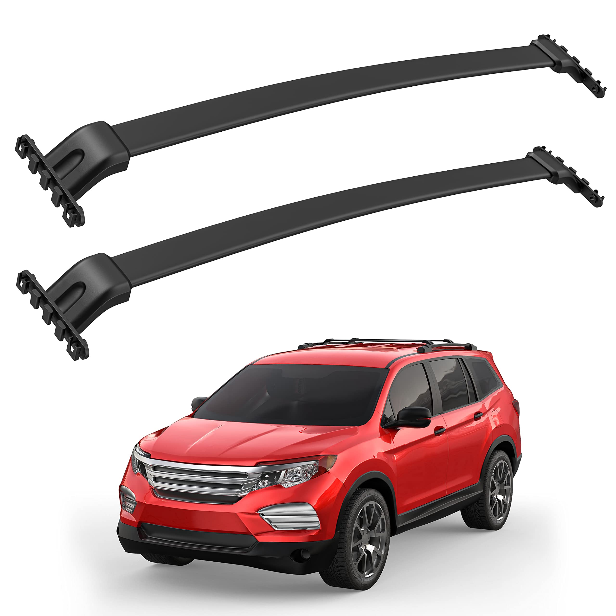 Photo 1 of MOSTPLUS Roof Rack Cross Bar Rail Compatible (for Honda Pilot 2009-2015)