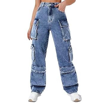 Amazon.com: cffvdiz Cargo Pants for Women High Waisted Baggy
