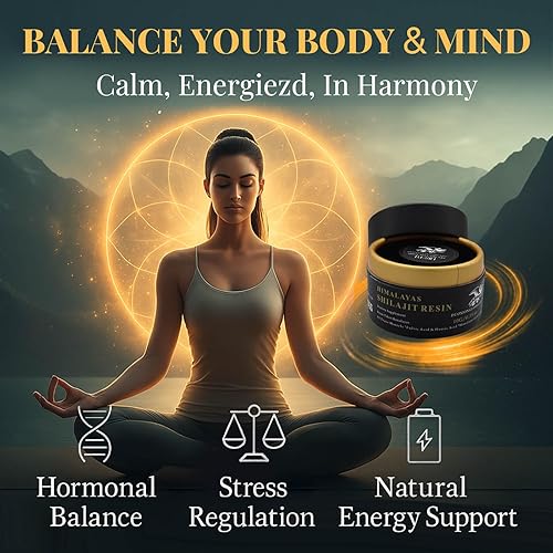 Miniatura 5 de Auténtica resina Shilajit del Himalaya pura del Tibet  Suplemento orgánico de grado dorado para energía y apoyo inmunológico, más de 85 minerales