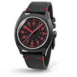 UNDONE Terra, 37mm Automatic Men's Watch, Leather Strap Wrist Watch for Men