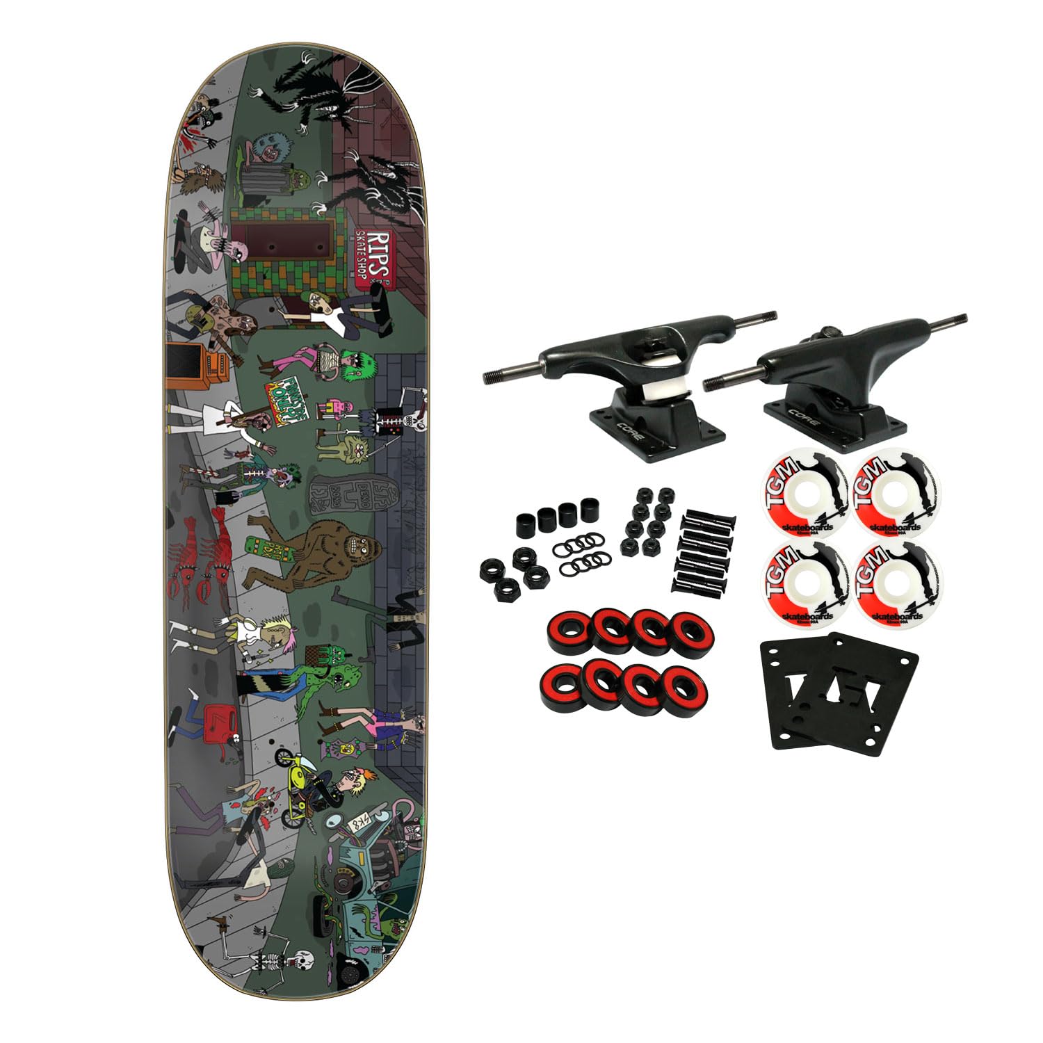 Creature Skateboard Complete Kimbel Shred Party Deux 9.0