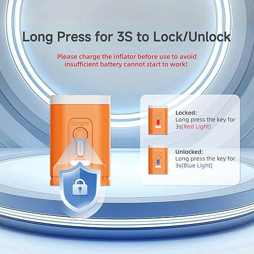 Miniatura 3 de Mini bomba de aire eléctrica portátil para inflables, 5 boquillas universales, inflador recargable, inflador rápido, desinfla flotadores de piscina,